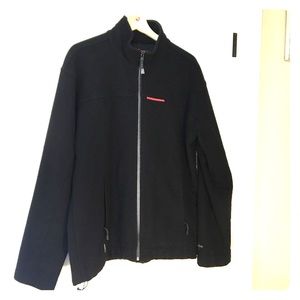 Black Merino Icebreaker sweater jacket size L